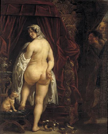 Jacob Jordaens King Candaules of Lydia Showing his Wife to Gyges china oil painting image